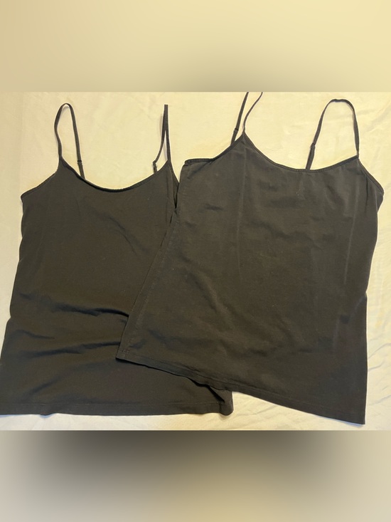 Tops - Time & Tru Medium Tank Top Black - Set of 2